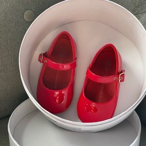 Luxurious Red Toddler Shoes